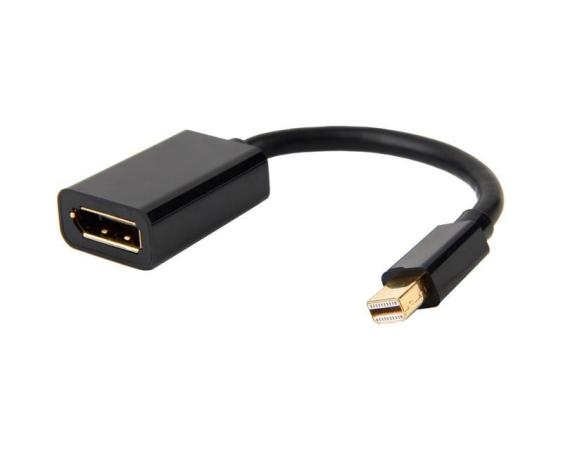 E-GREEN  Adapter Mini Display port (M) - Display Port (F) crni 