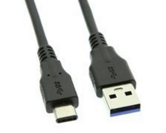 E-GREEN Kabl USB 3.0 A - USB tip C 3.1 M/M 1M crni