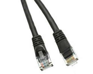 Kabl UTP patch Cat5e 0.3m crni 