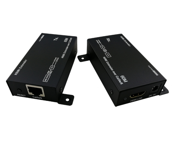 E-GREEN  Adapter-Konvertor HDMI extender - RJ 45 cat5e/6, 60m 