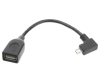 Adapter USB 2.0 (F) - Micro 5pina (M) - OTG 0.15m 