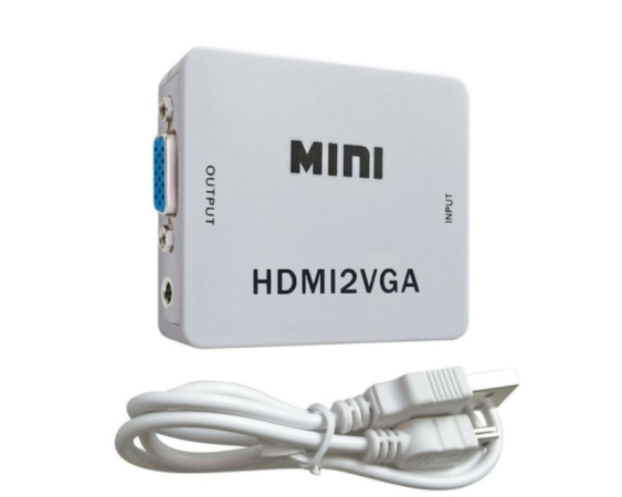 FAST ASIA  Adapter HDMI na VGA 1080P 