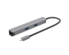 Adapter USB 3.1 tip C (M) - HDMI+ 2X USB 3.0 + 2X Tip C + RJ45 (F) 