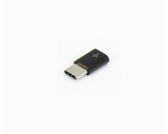 E-GREEN Adapter USB 3.1 tip C (M) - Micro USB (F) crni