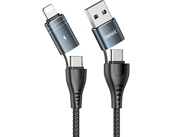 REMAX DATA kabl Aurora 4 in1 RC-020t, crni