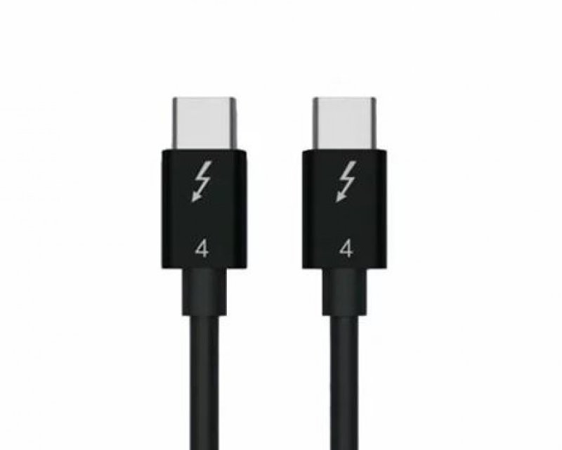 Kabl TIP C na TIP C 4.0 8K/60hz 1m (m/m) crni