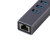 Adapter-konvertor TIP C na 3xUSB 3.0+RJ45 meta