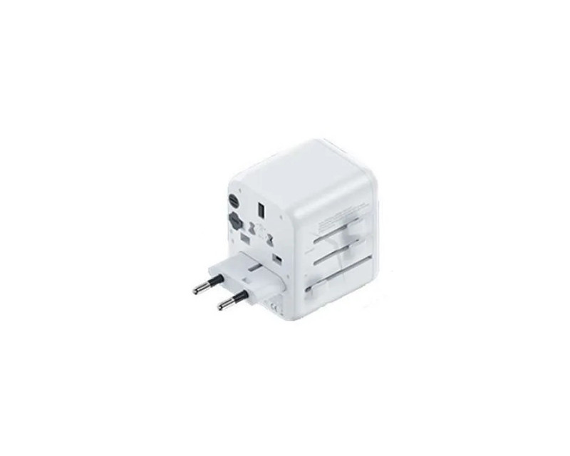 Strujni multifunkcionalni punjac 2.4 A RP-U23 , beli