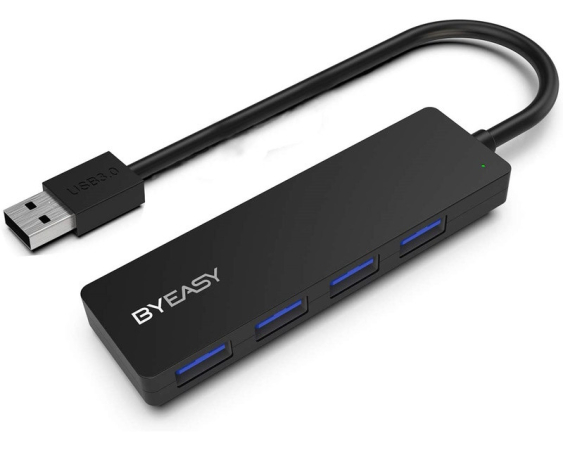 E-GREEN  USB 3.0 - HUB 4port USB 3.0 crni 