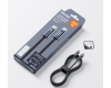 WDC-23 Kabl 3.1 USB tip C M/M 1m za Super brzo punjenje 240W/480Mbps, crni