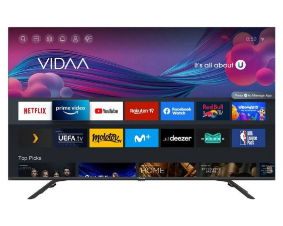 HISENSE  55 inča 55E76GQ QLED 4K UHD Smart TV outlet 