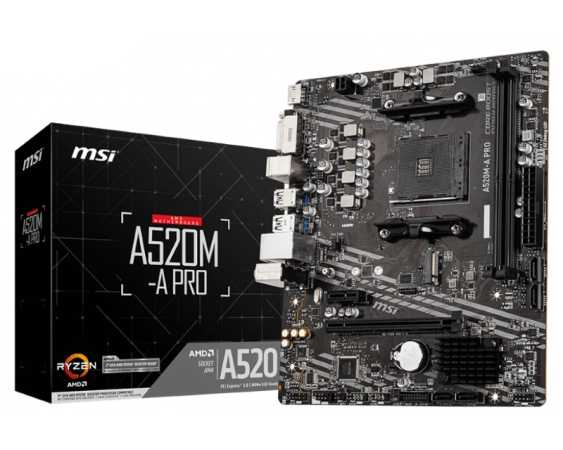 MSI  A520M-A PRO matična ploča