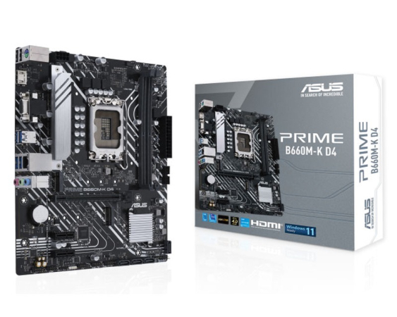 ASUS  PRIME B660M-K D4 matična ploča