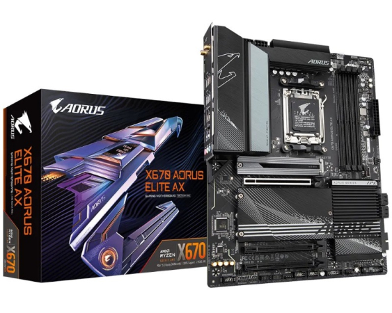 GIGABYTE  X670 AORUS ELITE AX rev. 1.x matična ploča