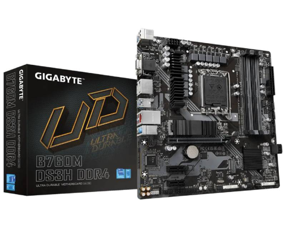 GIGABYTE  B760M DS3H DDR4 rev. 1.x matična ploča