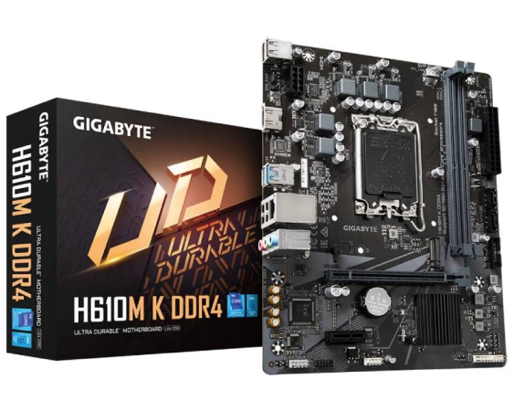 GIGABYTE  H610M K DDR4 rev.1.x matična ploča