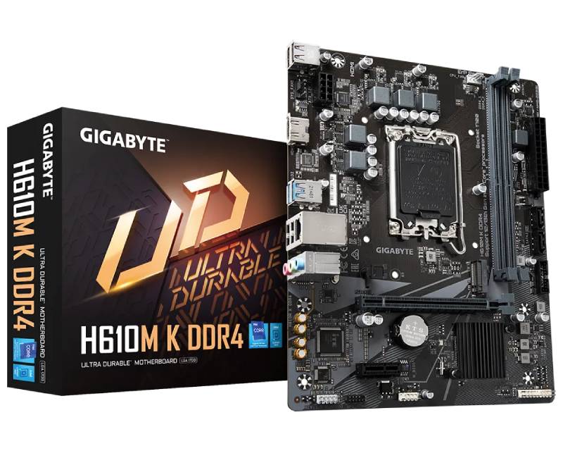 H610M K DDR4 rev.1.x matična ploča