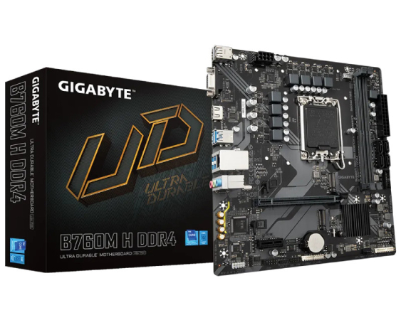 GIGABYTE  B760M H DDR4 rev. 1.x matična ploča