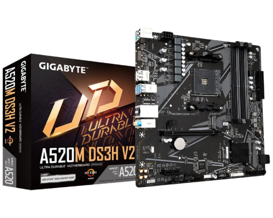 GIGABYTE  A520M DS3H V2 rev. 1.x matična ploča