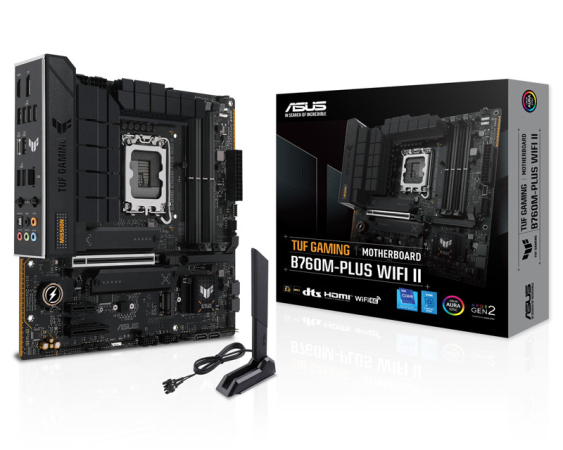 ASUS  TUF GAMING B760M-PLUS WIFI II matična ploča