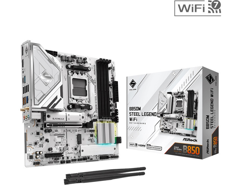 B850M STEEL LEGEND WIFI matična ploča