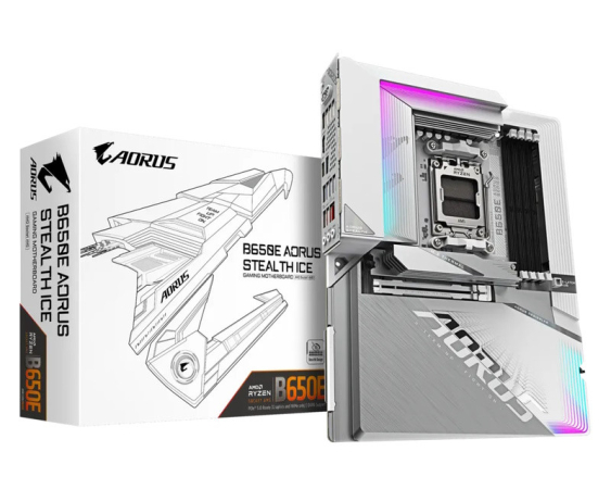 GIGABYTE  B650E A STEALTH ICE 1.0 matična ploča