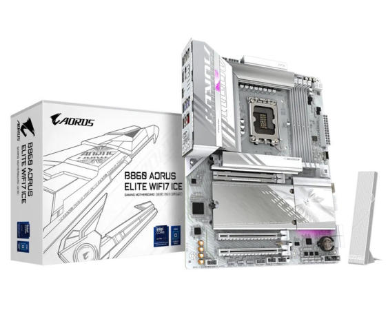 GIGABYTE  B860 AORUS ELITE WIFI7 ICE rev. 1.0 matična ploča