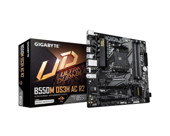 GIGABYTE  B550M DS3H AC R2 rev. 1.x matična ploča