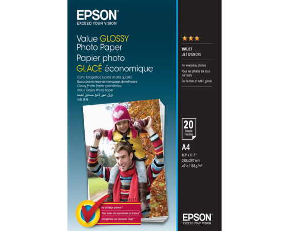 EPSON  S400035 A4 (20 listova) glossy foto papir 