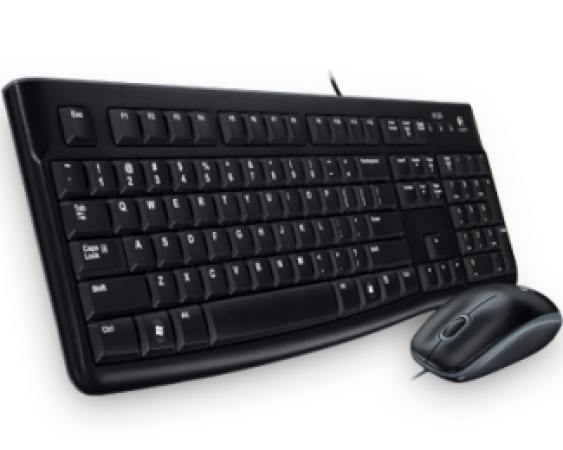 LOGITECH  MK120 Desktop USB US tastatura + USB miš Retail 