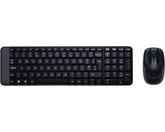 LOGITECH  MK220 Wireless Combo US tastatura + miš 