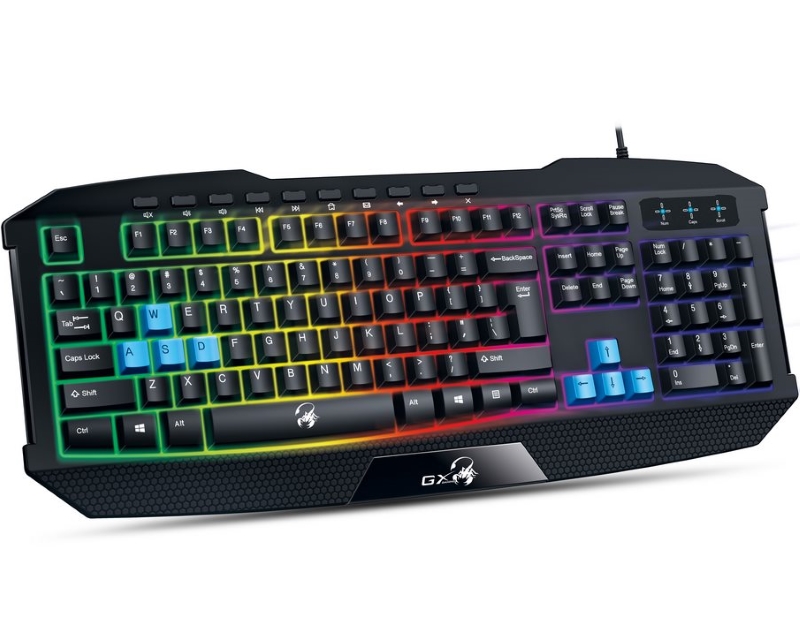K215 Scorpion Gaming USB US crna tastatura 