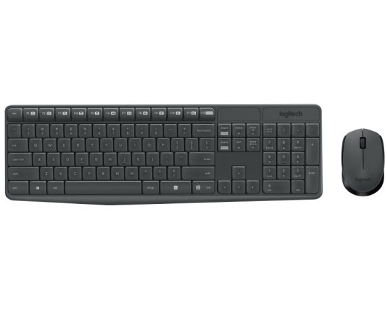 LOGITECH  MK235 Wireless Combo YU tastatura + miš 