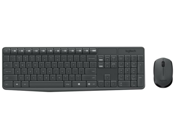 LOGITECH  MK235 Wireless Combo US tastatura + miš 