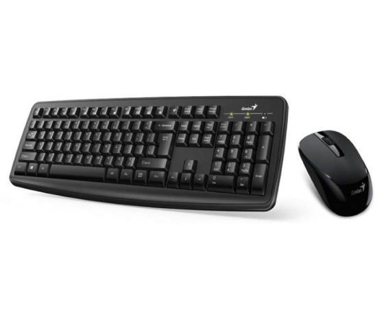 GENIUS Smart KM-8100 Wireless USB YU crna tastatura + miš