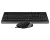 F1010 FSTYLER USB US siva tastatura + USB sivi miš
