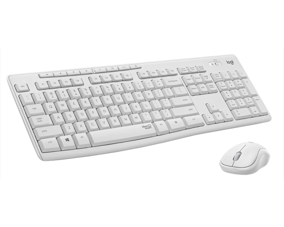 LOGITECH  MK295 Silent Wireless Combo US tastatura + miš bela 