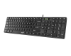 SlimStar 126 USB YU crna tastatura