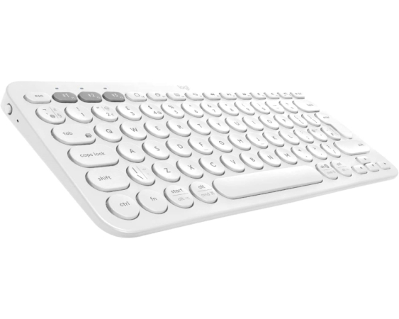 LOGITECH  K380 Bluetooth Multi-device US bela tastatura 