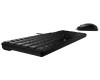SlimStar C126 USB US crna tastatura+ USB crni miš