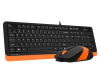 F1010 FSTYLER USB US narandžasta tastatura + USB narandžasti miš