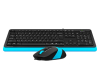 F1010 FSTYLER USB US plava tastatura + USB plavi miš 