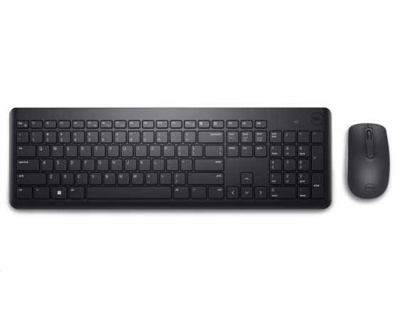 DELL  KM3322W Wireless US tastatura + miš crna 