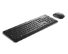 KM3322W Wireless YU tastatura + miš crna 