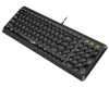 Slimstar Q200 USB US crna tastatura