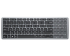 KB740 Compact Multi-device US wireless tastatura siva 