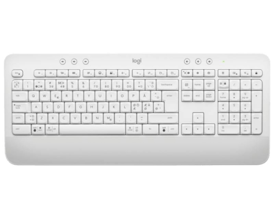 LOGITECH  K650 Signature Wireless US bela tastatura 