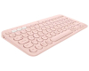 K380 Bluetooth Multi-device US roze tastatura 