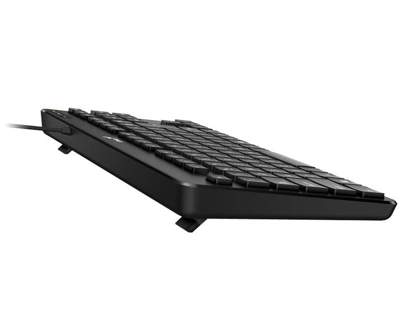 LuxeMate 110 USB YU slim crna tastatura 