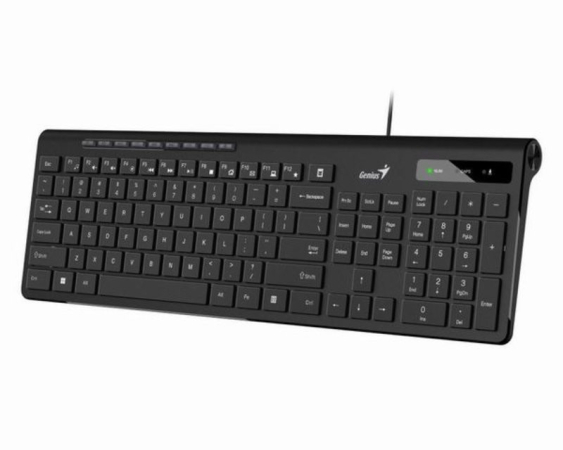 GENIUS Slimstar 230II USB YU crna tastatura 